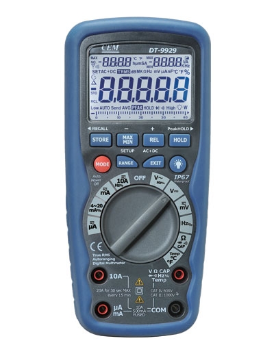 DT-9939系列专业真有效值工业级数字万用表