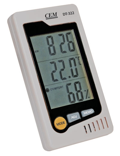 DT-322 多功能台式温湿度表